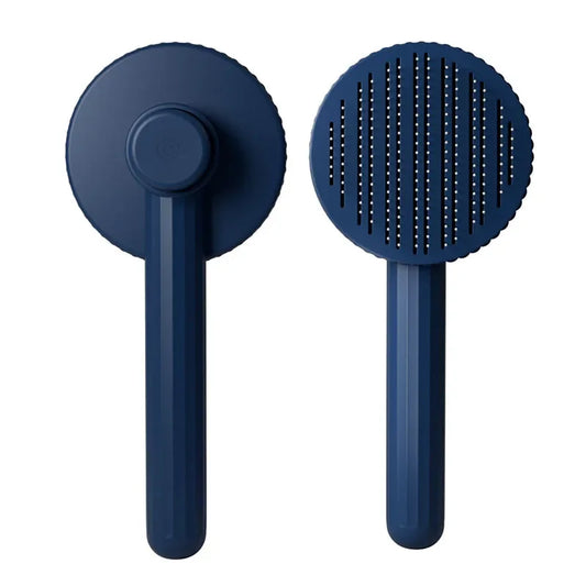 Hello Dolly & M Easy Care Self-Cleaning Brush- Deep Blue